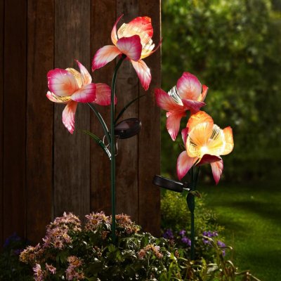 Die moderne Hausfrau Solární zahradní zápich Flower – Zboží Mobilmania