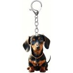 Přívěsek na klíče jezevčík – Zboží Dáma