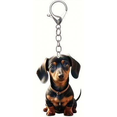 Přívěsek na klíče jezevčík – Zboží Dáma