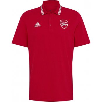 adidas Polo ARSENAL FC DNA scarle