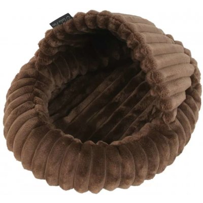 I love pets Pelíšek hlodavci Papuče Stripe hnědá 36 x 43 cm – Hledejceny.cz