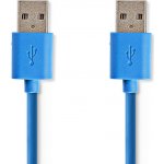 Nedis CCGP61000BU20 USB 3.0, A Zástrčka - A Zástrčka, 2m, modrý – Sleviste.cz