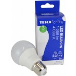 Tesla lighting LED žárovka BULB E27, 9W, 230V, 1055lm, 25 000h, 4000K denní bílá 220st – Hledejceny.cz