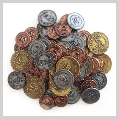 Stonemaier Games Viticulture: Metal Coins – Zboží Živě