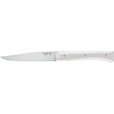 Opinel - Set of 4 Facette Steak Knives Vitter White