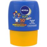 Nivea Sun Kids kapesní mléko na opalování SPF50+ 50 ml – Zboží Mobilmania