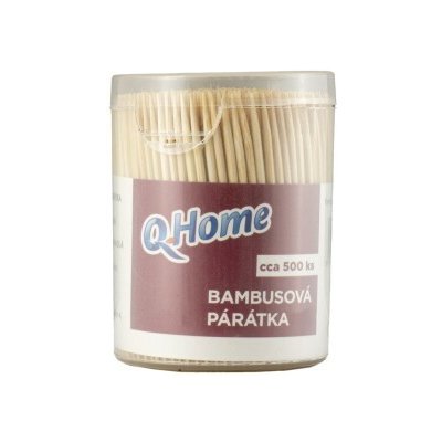 Q-Home Bambusová párátka 500 ks – Zbozi.Blesk.cz