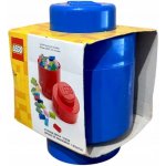 LEGO® úložný box kulatý 12,3 x 18,3 cm modrá – Zboží Dáma