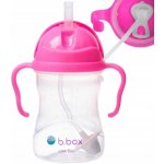 B.box hrneček s brčkem růžový 240 ml – Zboží Dáma