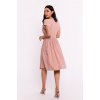 Dámské šaty BeWear Elegantní šaty B279 Růžová Bella