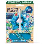 AMBI PUR WC Active gel blok 2 x 45 g vodní květy – Sleviste.cz