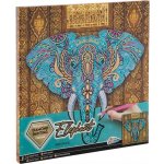 Grafix Diamantový obrázek Slon 30 x 30 cm na plátně – Hledejceny.cz