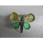Bizuterka-eshop.cz brož motýl s kameny BZ-03238 – Zboží Dáma