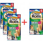Churu Rolls Chicken wraps & Tuna cream 4 x 10 g – Zboží Mobilmania