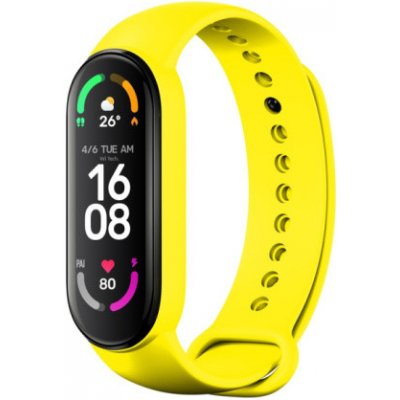 RhinoTech řemínek na Xiaomi Mi Band 7, Mi Band 6, Mi Band 5 - žlutý, RHTRTACC064