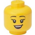 LEGO® Úložný box Hlava šťastná dívka mini 40330802 – Hledejceny.cz