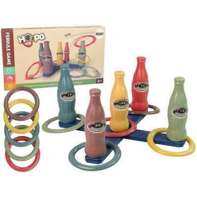 RKToys Hra házení kroužků na lahve – Sleviste.cz