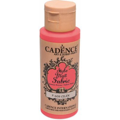 Cadence Barva na textil Style Matt Fabric mat. sv. růžová 59 ml – Sleviste.cz