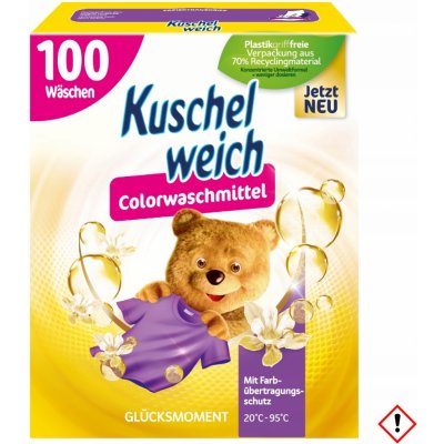 Kuschelweich prací prášek na barevné prádlo Štastný monent 100 PD 5,5 kg – Hledejceny.cz