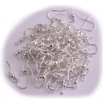 Afroháčky s pružinkou - 100ks Barva: stříbrná – Sleviste.cz