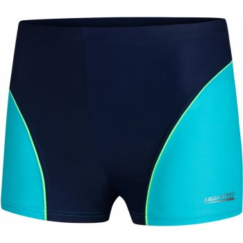 Aqua Speed plavecké šortky Leo Navy Blue/Blue Pattern