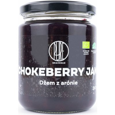 BrainMax Pure Chokeberry Jam Džem Aronie BIO 260 g – Zboží Dáma