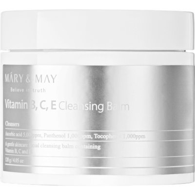 Mary&May Vitamine B,C,E Cleansing Balm Jemný odličovací balzám s vitamíny B C a E 120 g – Zbozi.Blesk.cz