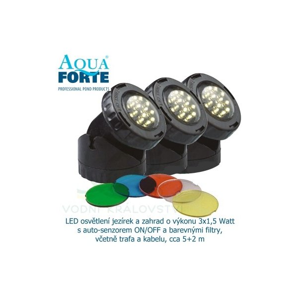Osvětlení jezírka AquaForte LED světlo HP1-3