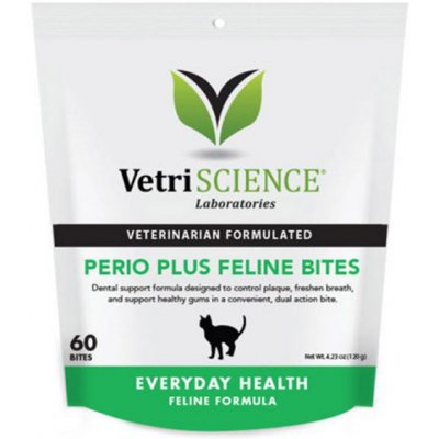 VetriScience Perio Plus Feline dent. kousky kočka 60 ks