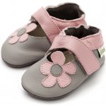 Liliputi kožené sandálky Kalahari šedé – Zboží Dáma