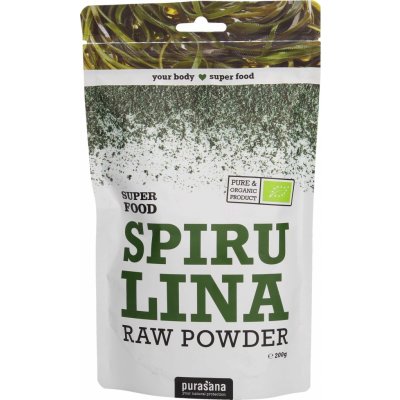 Purasana Spirulina Powder Bio 200 g – Hledejceny.cz