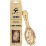 Pandoo Bambusový kartáč na vlasy s přírodními štětinami – Zboží Dáma