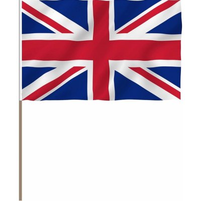 MMB Vlajka VELKÁ BRITÁNIE 30 x 45cm s tyčkou – Hledejceny.cz