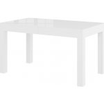 SZYNAKA Trendline Jídelní stůl rozkládací - GRAND MINI, 140/180/220 x 80, lesklá bílá – Zboží Mobilmania