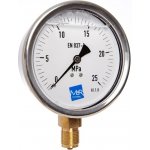 MANOMER manometr P300 / MI100G 0/25MPa, M20x1,5mm spodní přip. + glycerin – Zboží Mobilmania