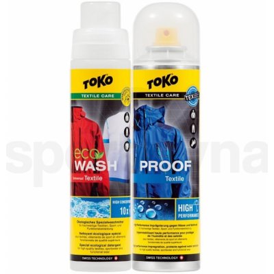 TOKO Duo-Pack Textille Proof & Eco Textile Wash 2 x 250 ml – Hledejceny.cz