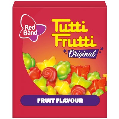 TUTTI FRUTTI Želé s ovocnou příchutí 15 g – Zboží Dáma