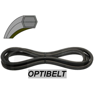 Řemen šestihranný dvojitý HAA 13 x 2796 Lw OPTIBELT – Zboží Mobilmania
