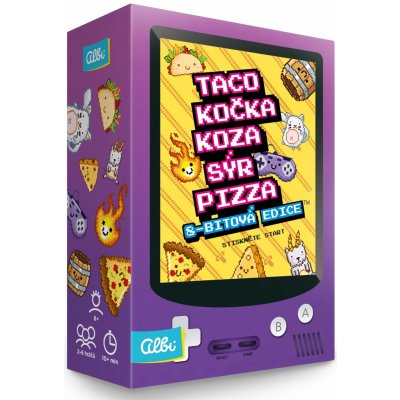 Albi Taco, kočka, koza, sýr, pizza: 8-bitová edice – Hledejceny.cz