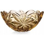 Aurum Crystal mísa Flora amber 280 mm – Zboží Dáma