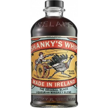 Shanky's Whip Black Irish Whiskey Liqueur 33% 0,7 l (holá láhev)