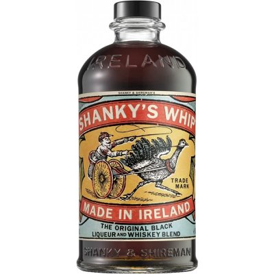 Shanky's Whip Black Irish Whiskey Liqueur 33% 0,7 l (holá láhev) – Zboží Mobilmania