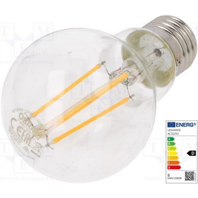 Osram 4058075288669 žárovka LED teple bílá E27 230VAC 1055lm P 7,5W 2700K – Hledejceny.cz