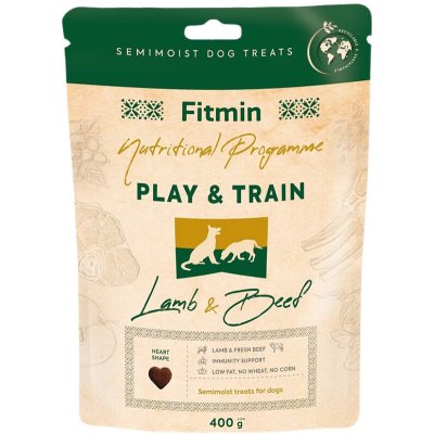 Fitmin NP Play and Train Lamb & Beef výcvikový pamlsek 400 g – Hledejceny.cz