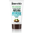 Vlasová regenerace Inecto Naturals Argan maska na vlasy s čistým arganovým olejem 150 ml