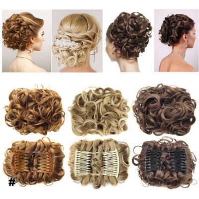 Příčesek do vlasů s gumičkou, tmavě hnědá a světle kaštanová – Zboží Dáma Příčesek do vlasů s gumičkou, tmavě hnědá a světle kaštanová – Zboží Dáma