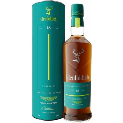 Glenfiddich Aston Martin F1 LE 16y 43% 0,7 l (tuba) – Zboží Dáma