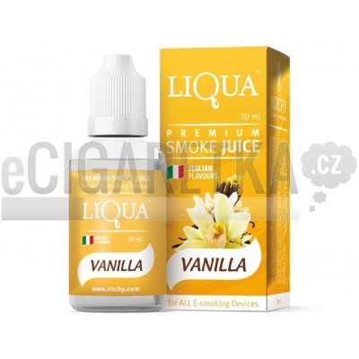 Ritchy Liqua Q Vanilka 30 ml 18 mg od 214 Kč - Heureka.cz