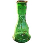 TopMark Váza 18 zelená malovaná