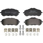 Přední brzdové destičky Brembo pro Citroën Berlingo 18-, Peugeot Rifter a Opel Combo a Toyota Proace (1610428780) – Hledejceny.cz